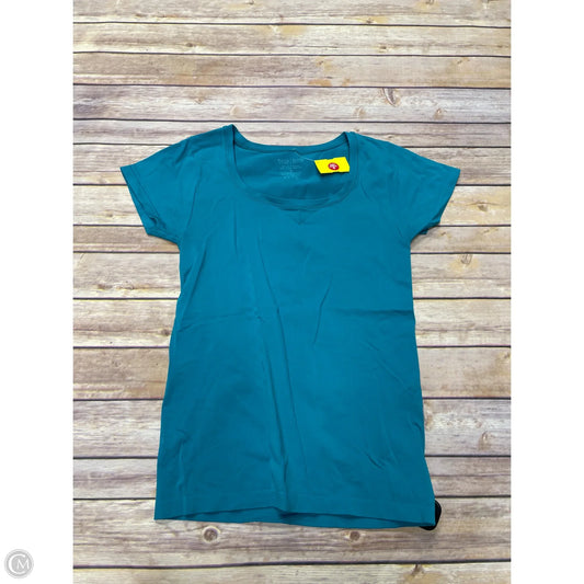 Top Short Sleeve By White House Black Market In Blue, Size: M