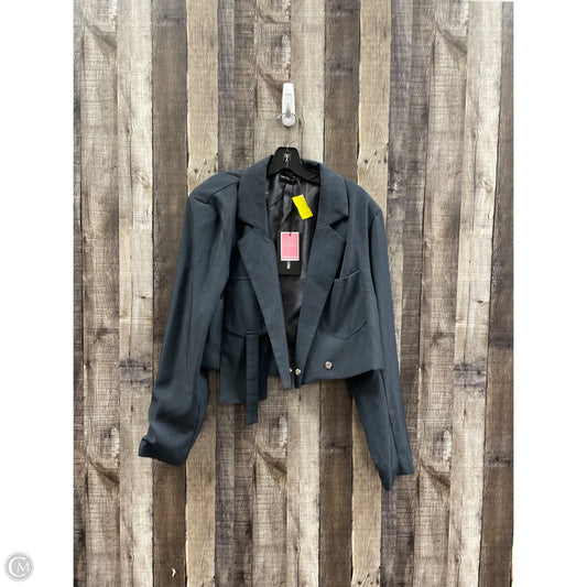 Blazer By Pretty Little Thing In Grey, Size: L