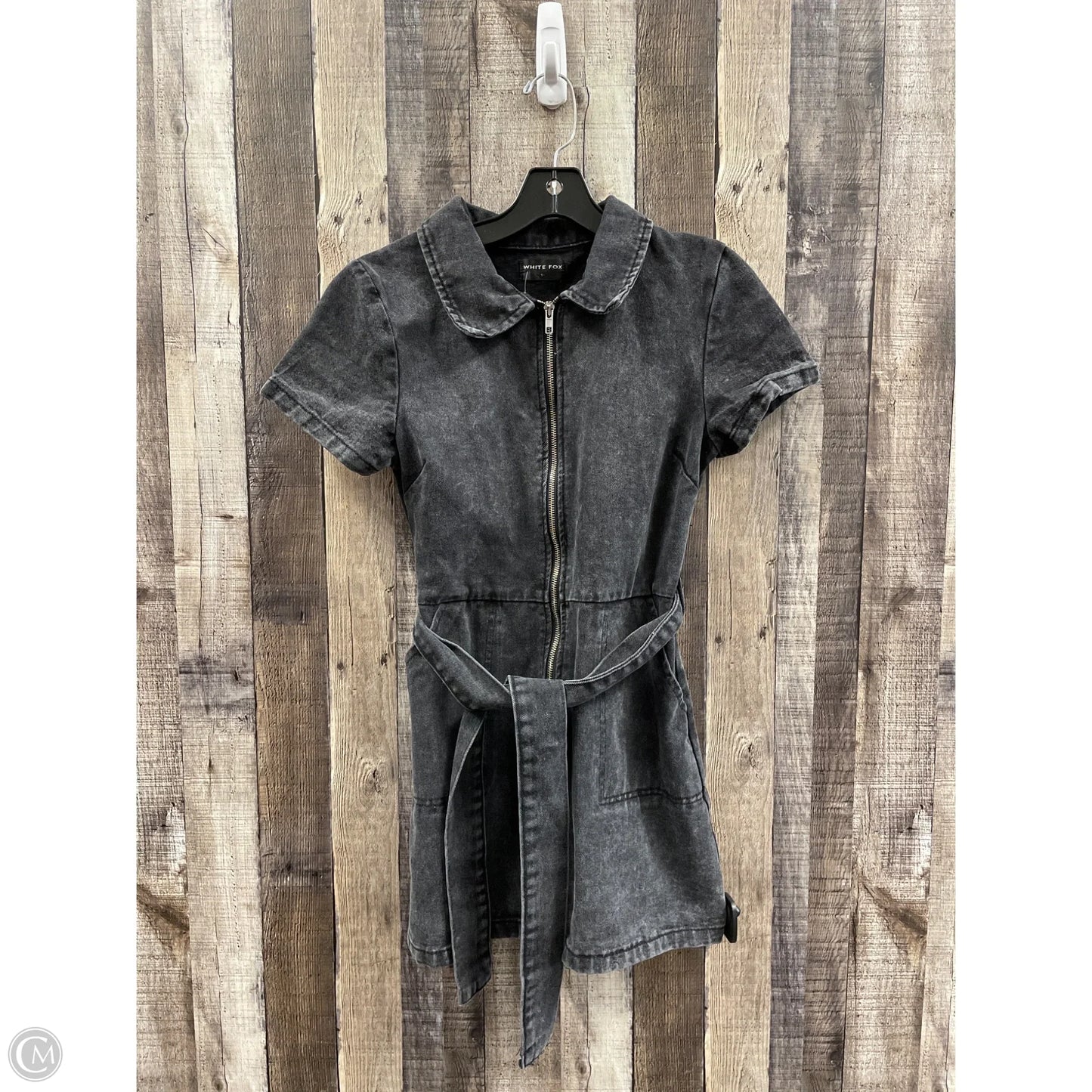 Romper By White Fox In Black, Size: S