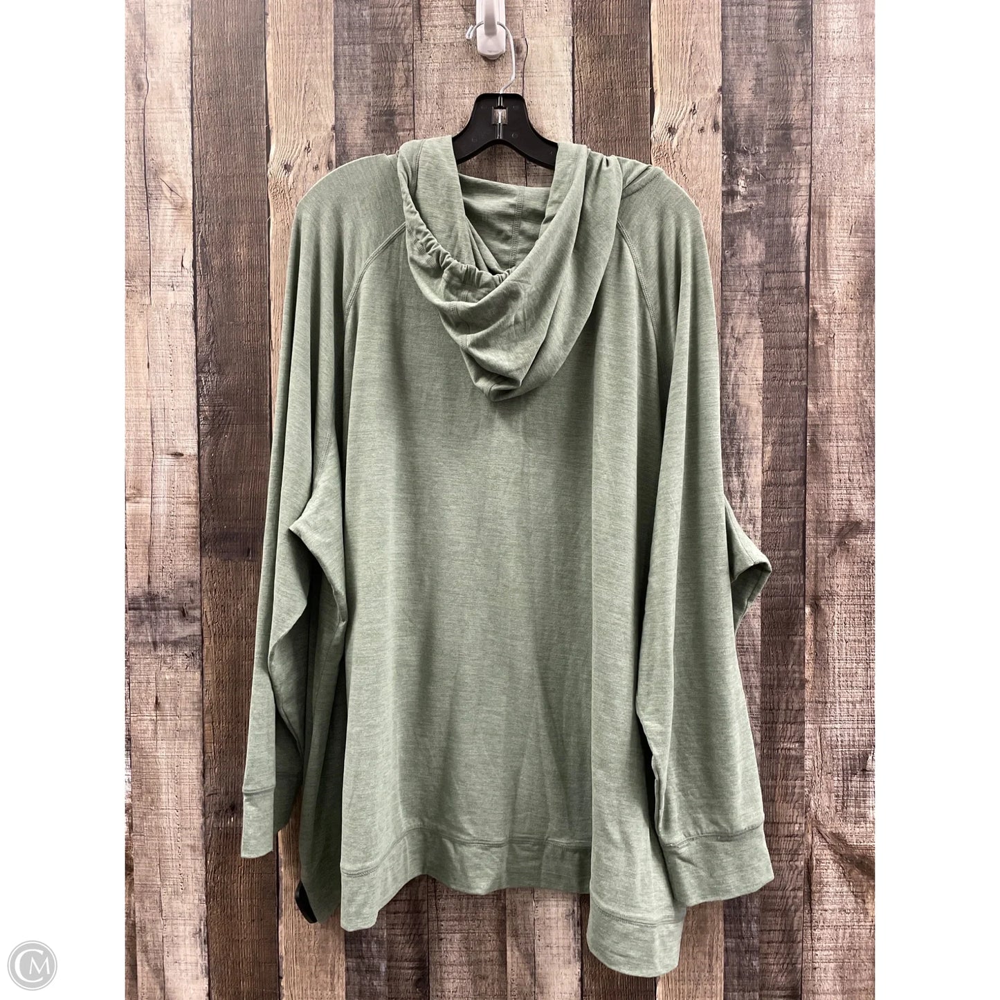 Athletic Jacket By Maurices In Green, Size: 4x