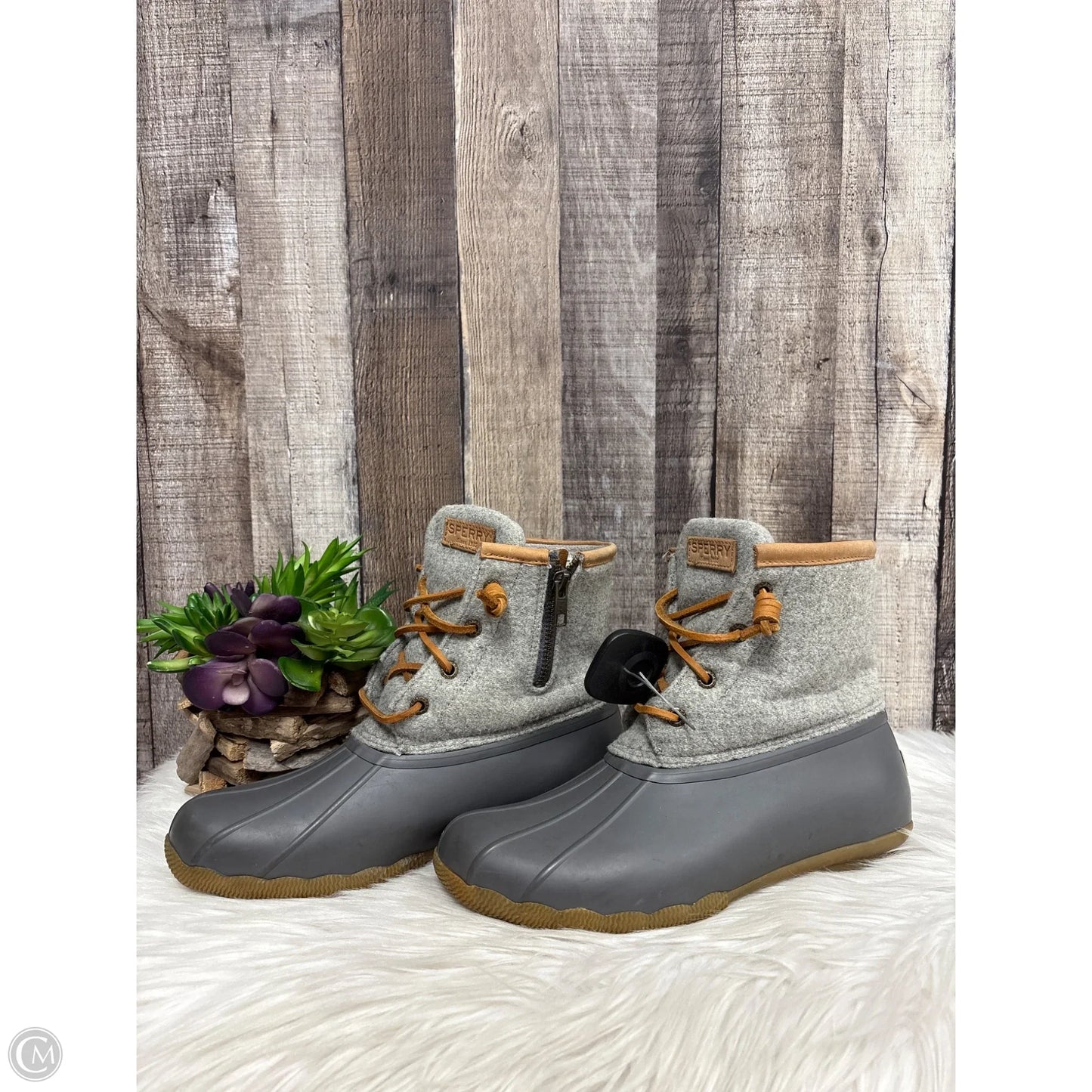 Boots Snow By Sperry In Grey, Size: 7