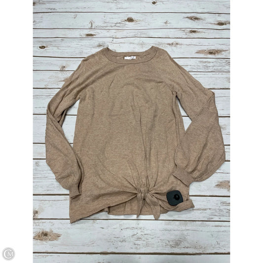 Sweater By Lc Lauren Conrad In Tan, Size: Xs