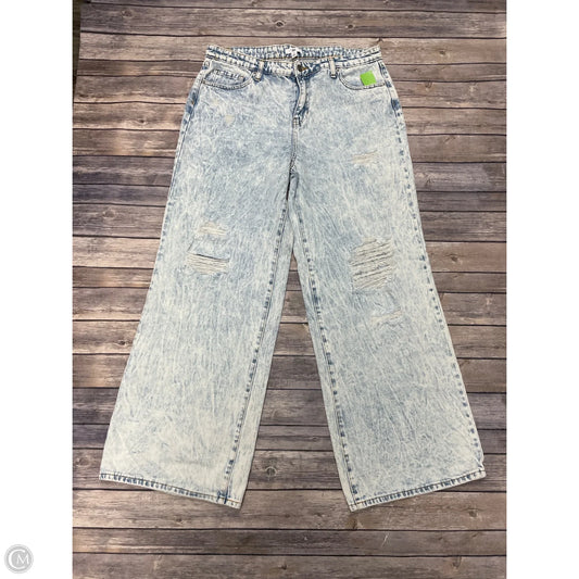 Jeans Wide Leg By Bp In Blue Denim, Size: 18