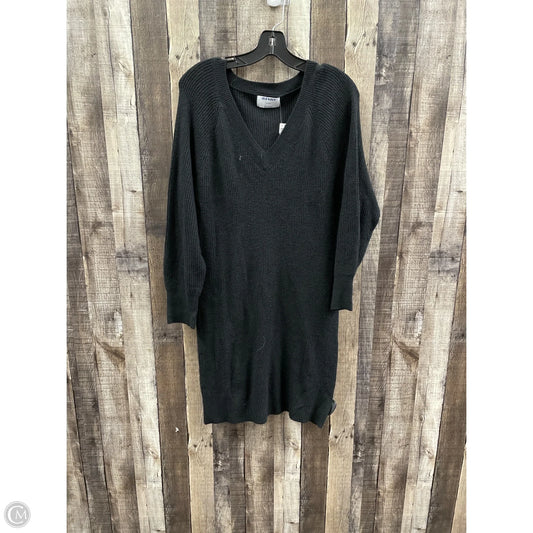 Dress Sweater By Old Navy In Black, Size: Mp