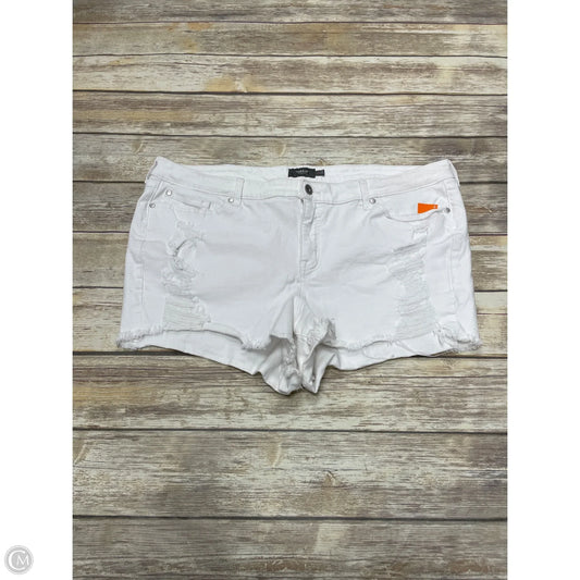 Shorts By Torrid In White, Size: 3x