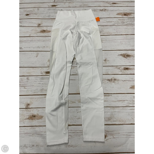 Athletic Leggings By Aerie In White, Size: S