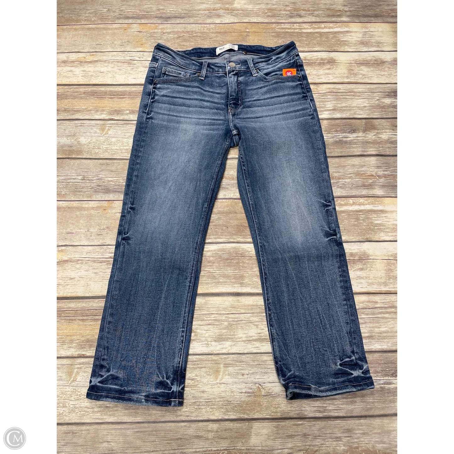 Jeans Straight By Bke In Blue Denim, Size: 6