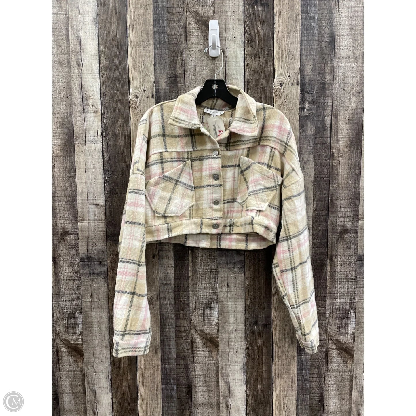 Jacket Fleece By Hyfve In Cream, Size: S