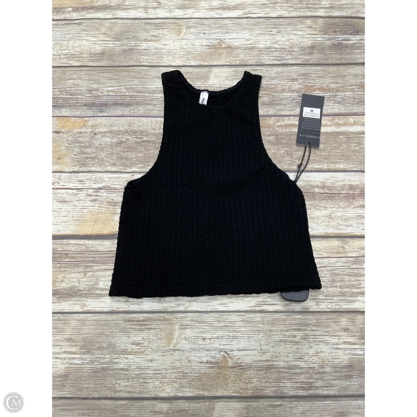 Athletic Tank Top By Cmc In Black, Size: M