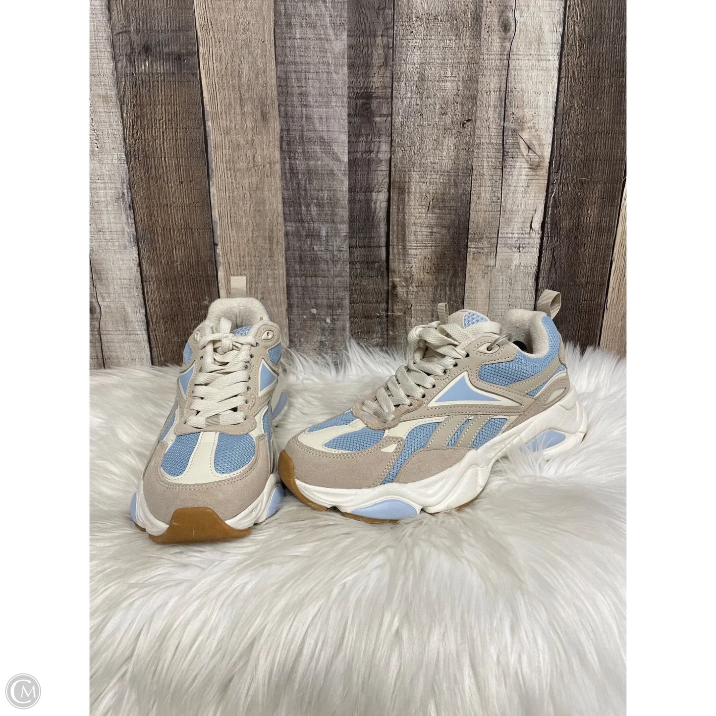 Shoes Athletic By Reebok In Blue, Size: 8.5