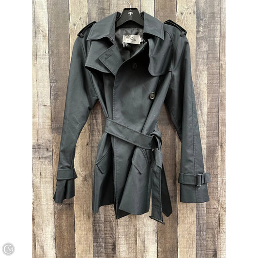 Jacket Designer By Coach In Black, Size: S