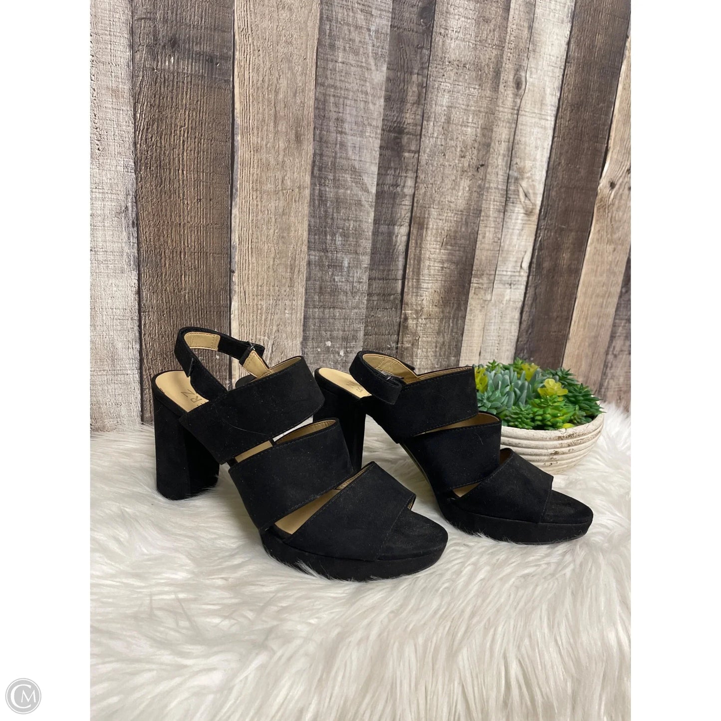 Shoes Heels Block By Cme In Black, Size: 9.5