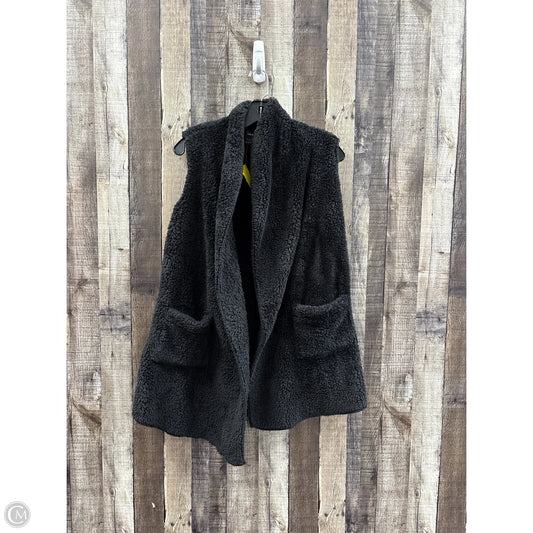 Vest Fleece By Shein In Black, Size: S