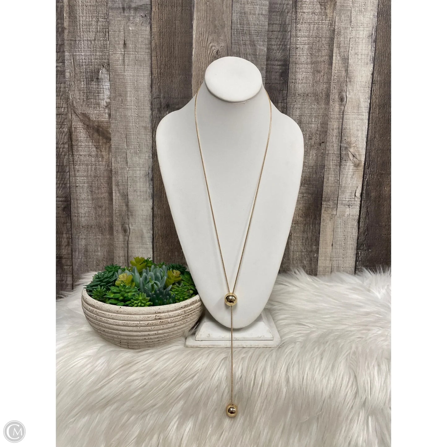 Necklace Lariat & Y-drop By Chicos