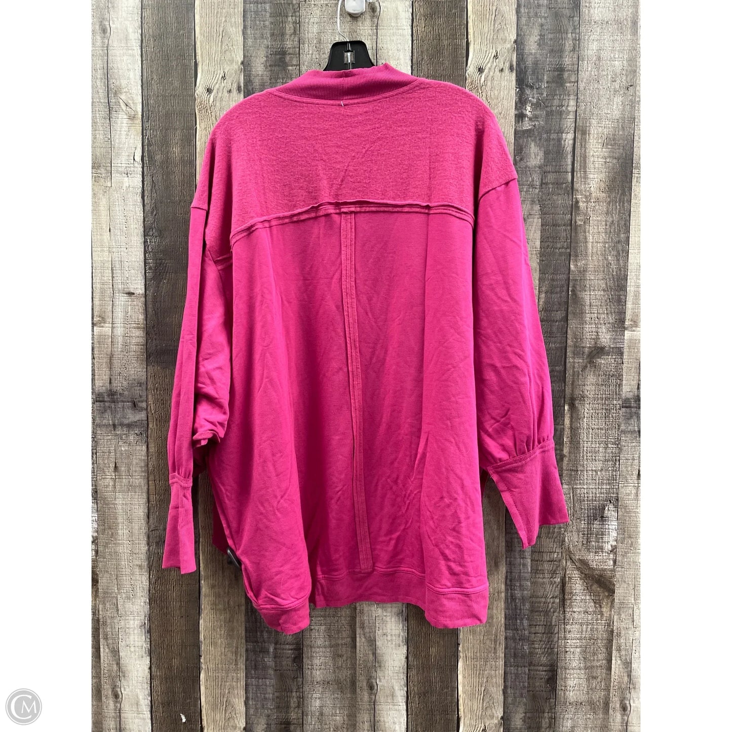 Sweater Cardigan By Lularoe In Pink, Size: L