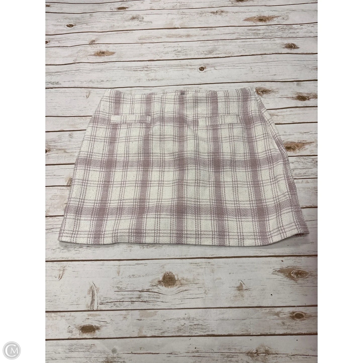 Skirt Midi By Lc Lauren Conrad In Purple & White, Size: Xl