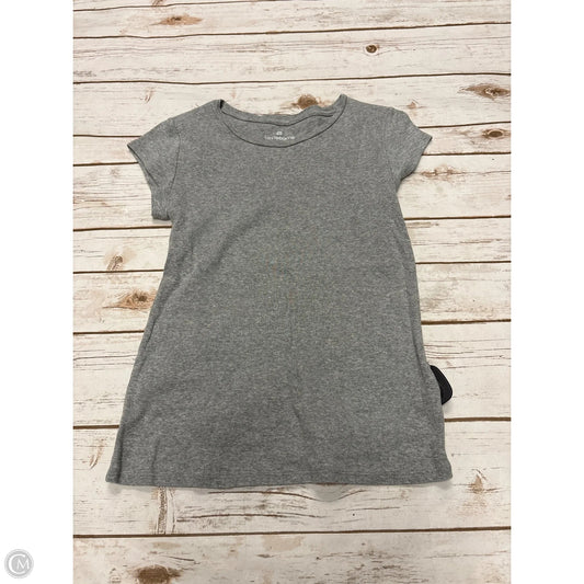 Top Short Sleeve By Liz Claiborne In Grey, Size: S