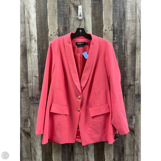 Blazer By Torrid In Pink, Size: 3x