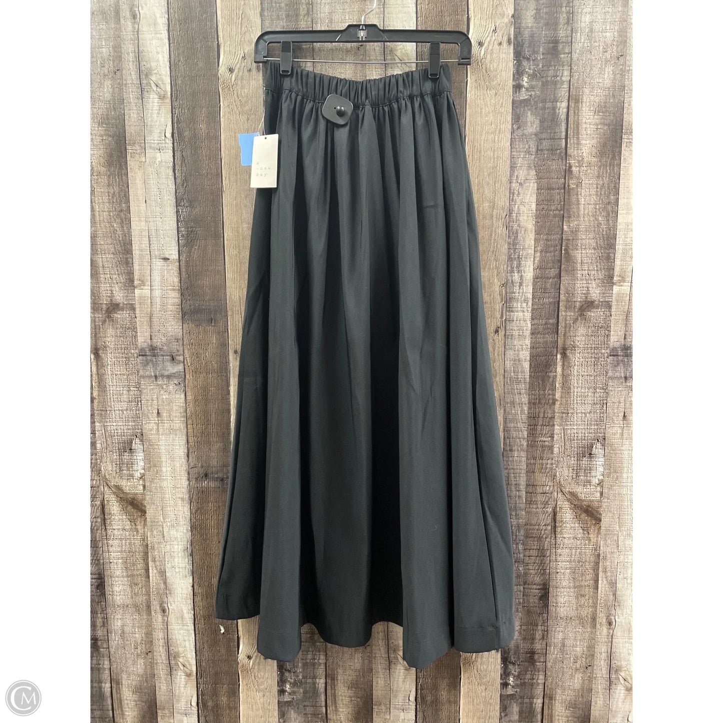 Skirt Maxi By A New Day In Black, Size: Xs