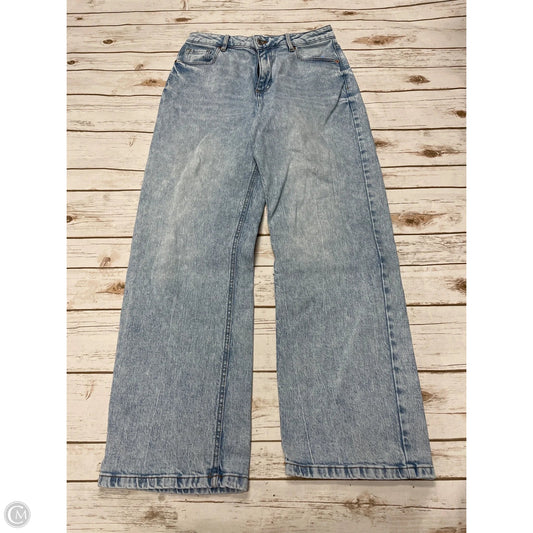 Jeans Wide Leg By Forever 21 In Blue Denim, Size: 6