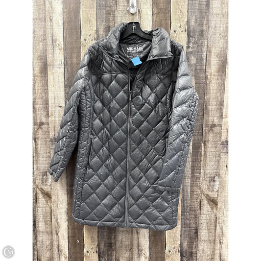 Coat Puffer & Quilted By Michael By Michael Kors In Grey, Size: Xl