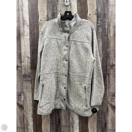 Jacket Other By Eddie Bauer In Grey, Size: 2x