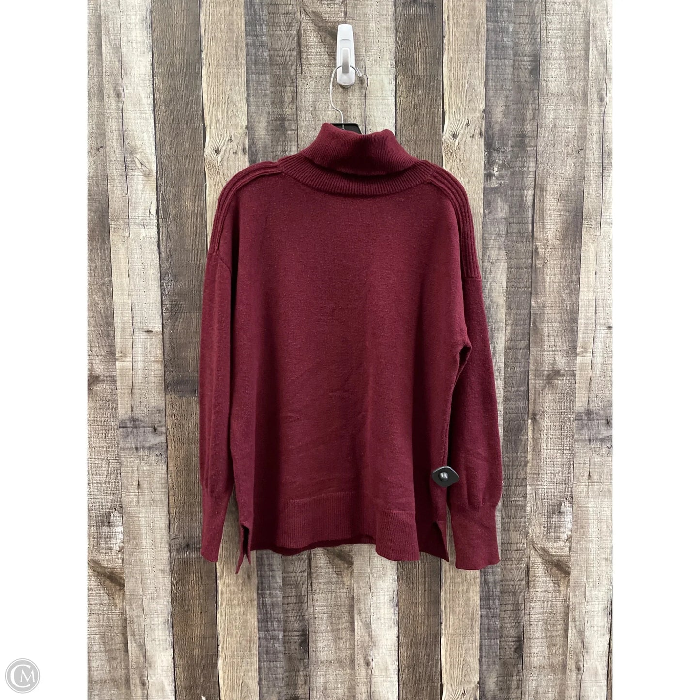 Sweater By Evereve In Maroon, Size: L