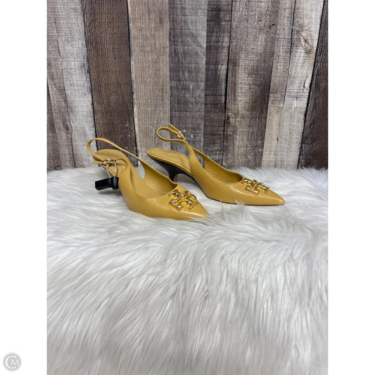 Shoes Designer By Tory Burch In Yellow, Size: 8.5