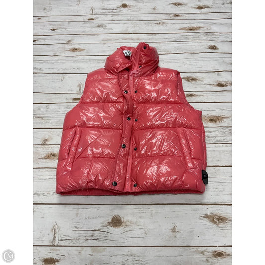 Vest Puffer & Quilted By Mono B In Pink, Size: S