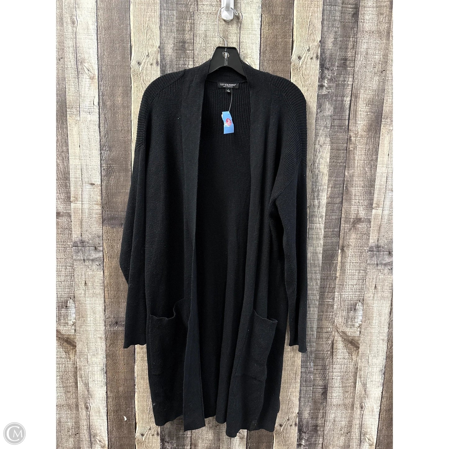 Cardigan By Liverpool In Black, Size: L