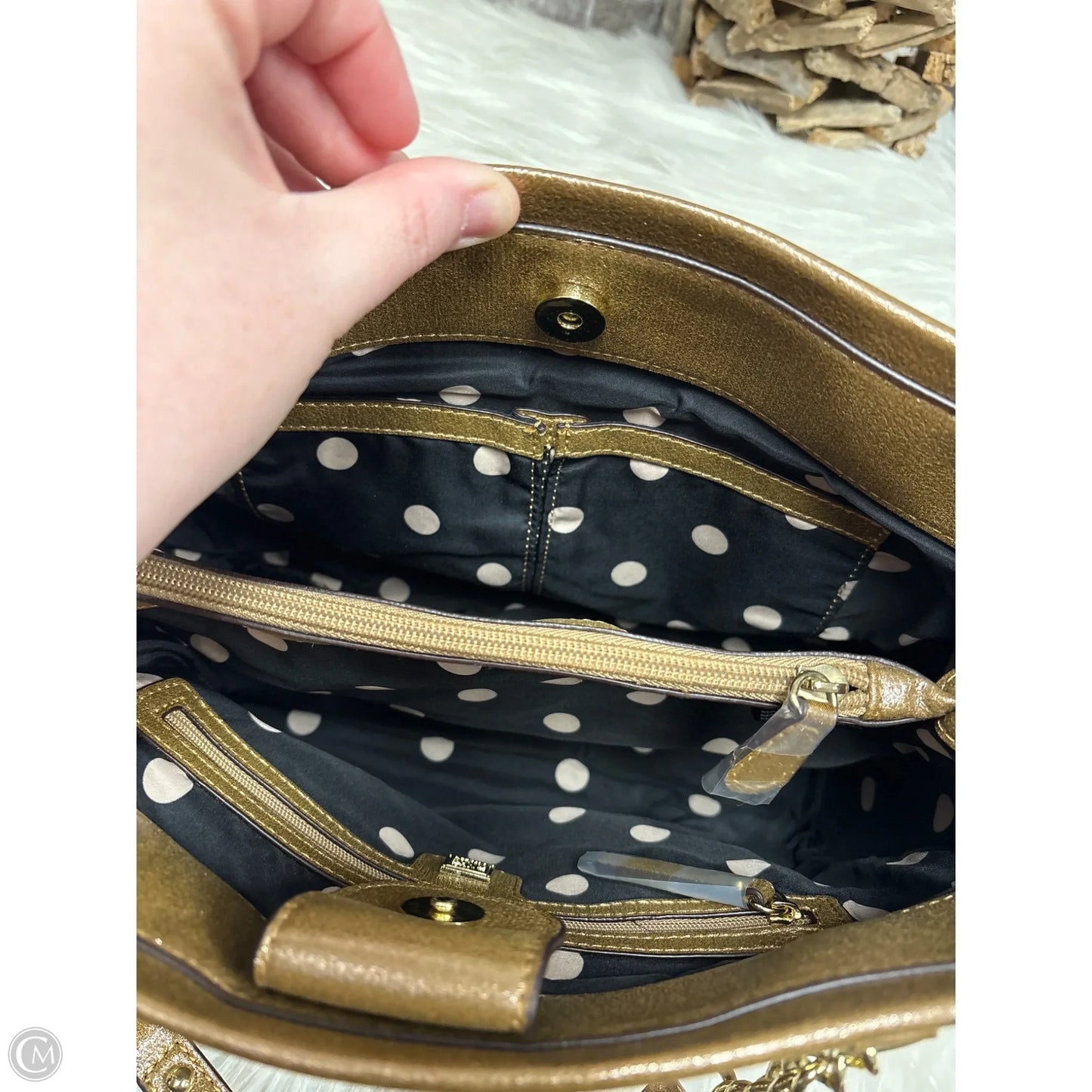 Handbag By Anne Klein, Size: Medium