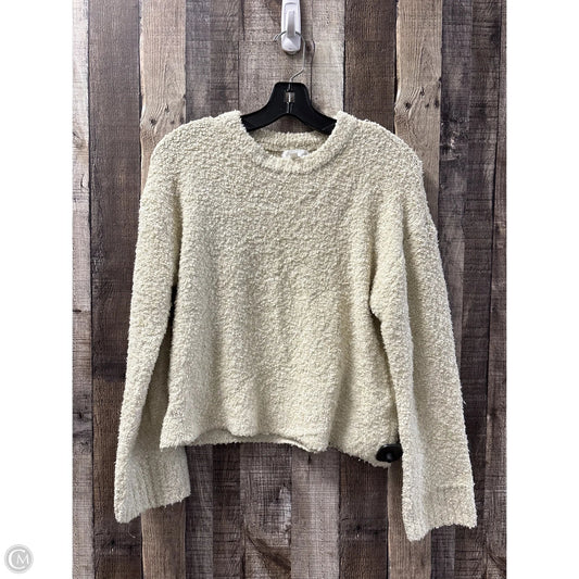 Sweater By Abound In Cream, Size: M