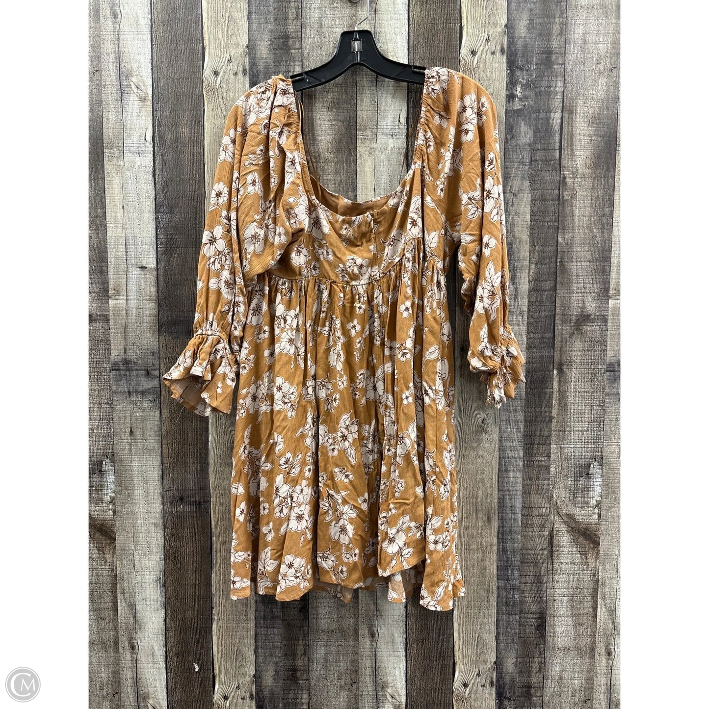 Dress Casual Midi By Cme In Floral Print, Size: L