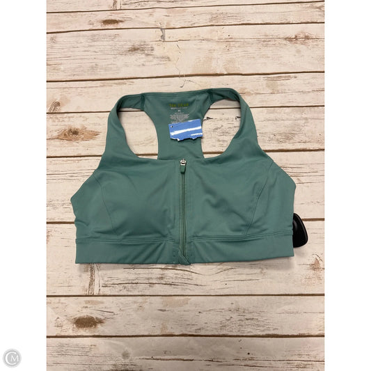 Athletic Bra By Tek Gear In Green, Size: M