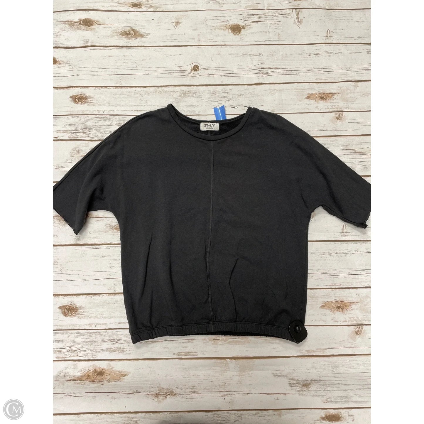 Top Short Sleeve By Sam And Libby In Grey, Size: S