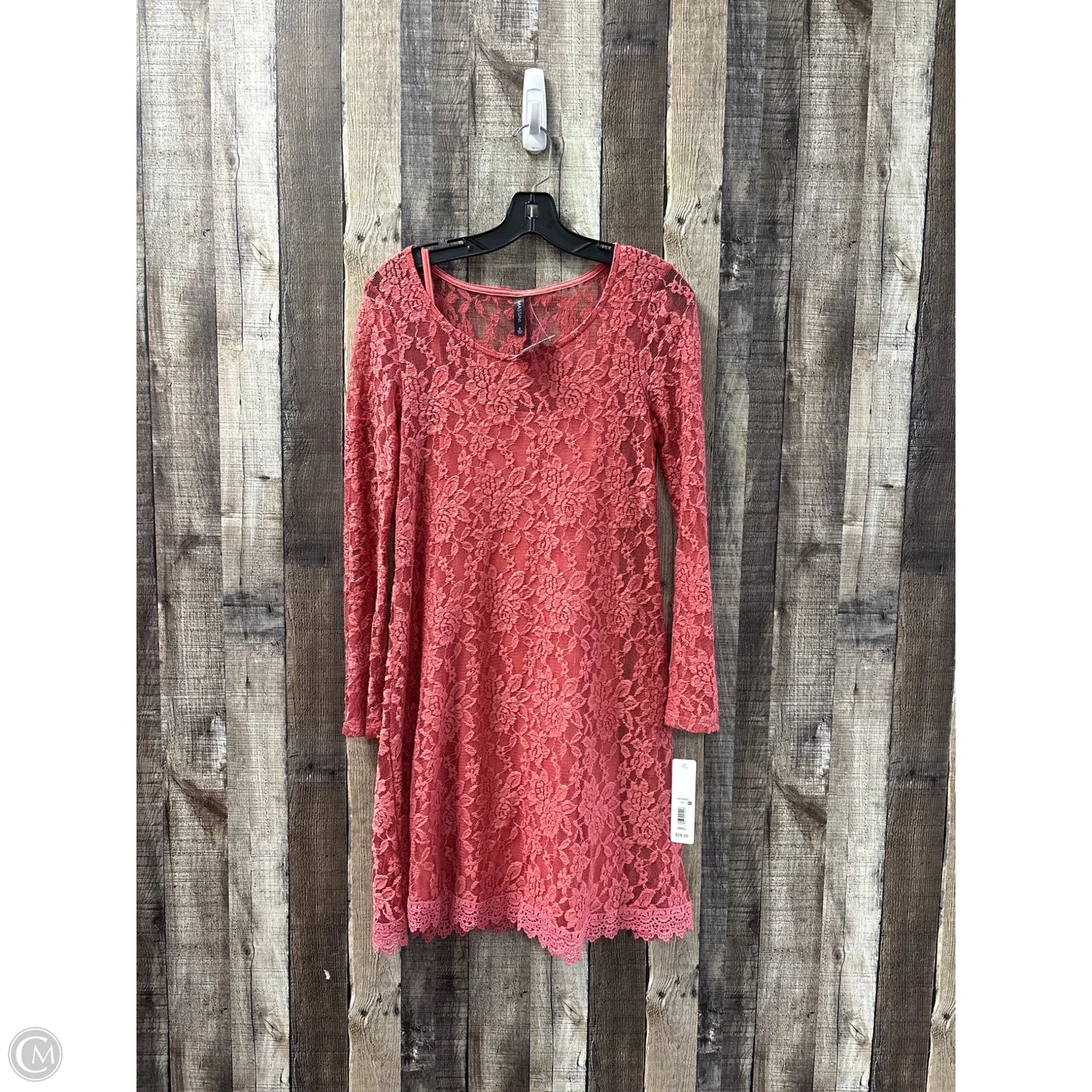 Dress Casual Midi By Massini In Pink, Size: S