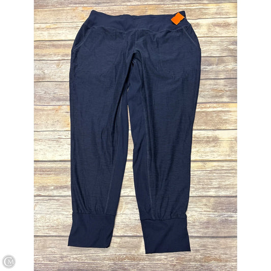 Pants Lounge By Mta Sport In Navy, Size: 1x