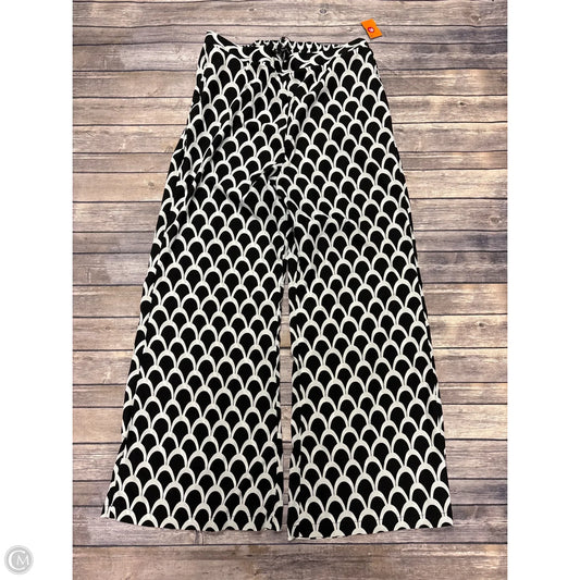 Pants Lounge By Boohoo Boutique In Black & White, Size: Xl