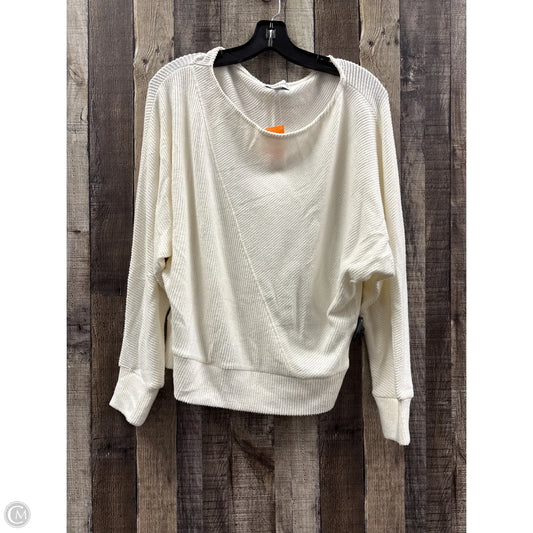 Sweater By Evereve In White, Size: M