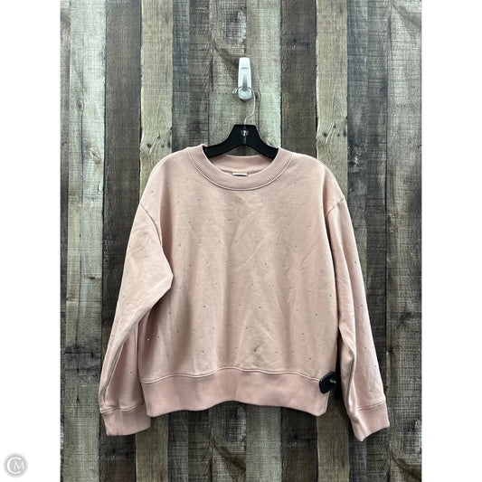 Sweatshirt Crewneck By A New Day In Pink, Size: M