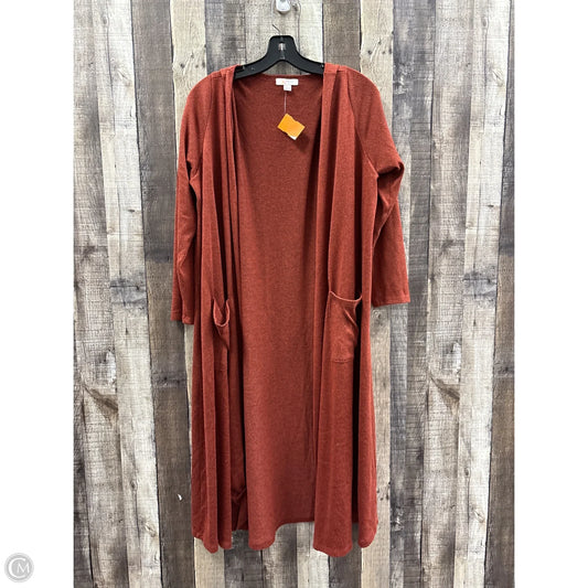 Cardigan By Lularoe In Bronze, Size: L