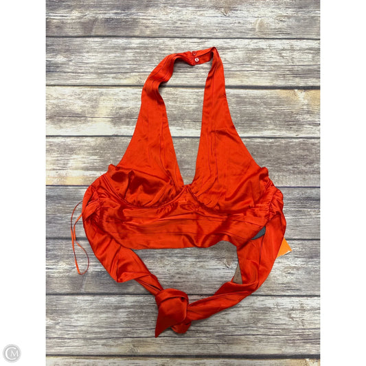 Top Sleeveless By Do + Be In Orange, Size: S