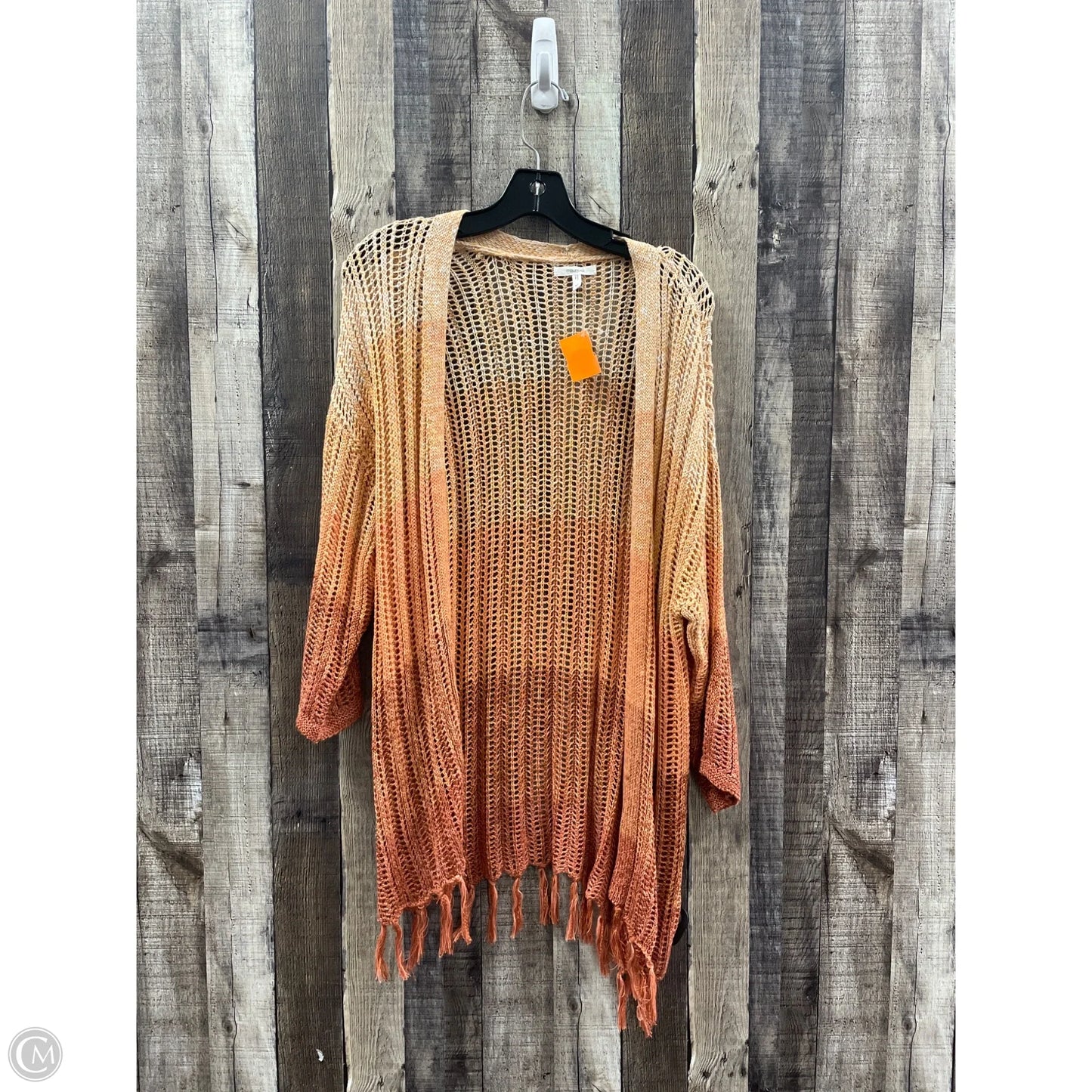 Cardigan By Maurices In Orange, Size: M