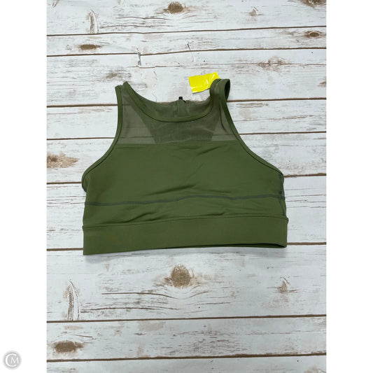 Athletic Bra By Cme In Green, Size: S