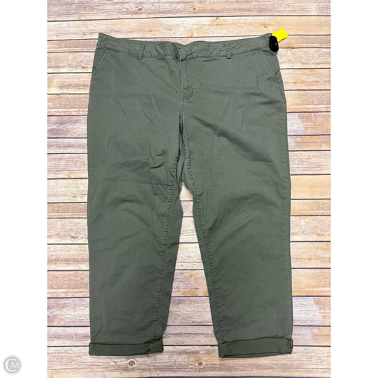 Pants Cargo & Utility By Lane Bryant In Green, Size: 22