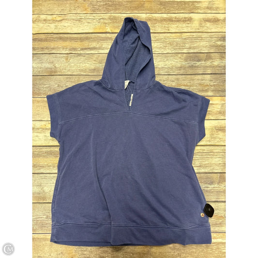 Athletic Sweatshirt Hoodie By Livi Active In Blue, Size: Xl