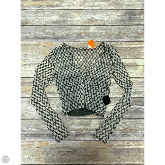 Top Long Sleeve By Abercrombie And Fitch In Green, Size: Xs