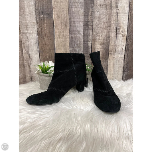 Boots Ankle Heels By Aerosoles In Black, Size: 8.5