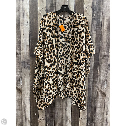 Kimono By Maurices In Animal Print, Size: Osfm