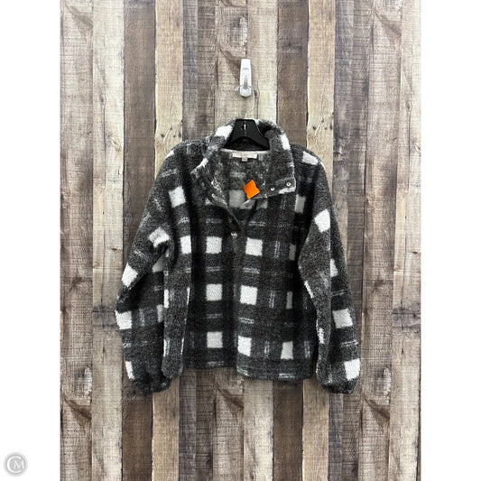 Jacket Fleece By Loft In Multi-colored, Size: M